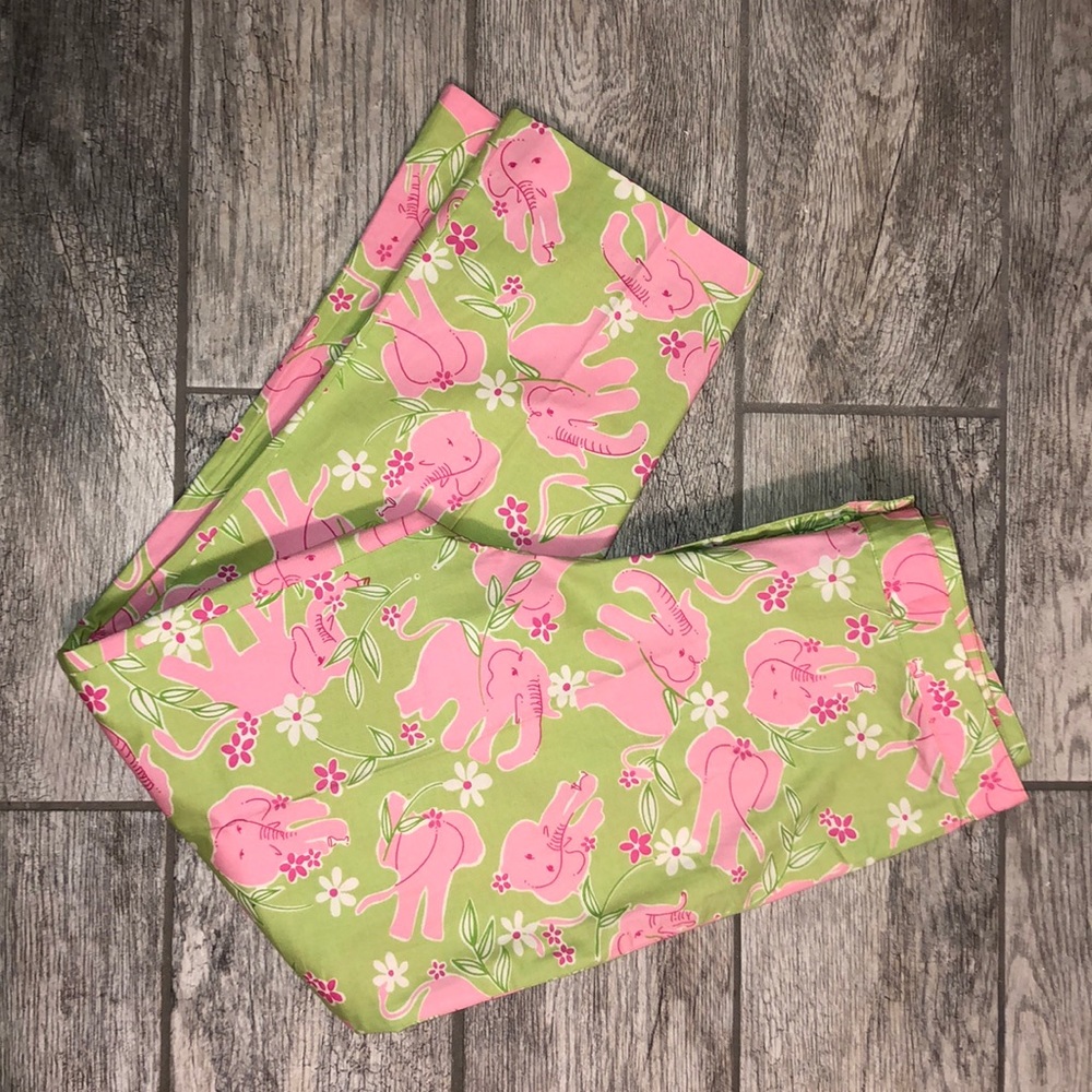 White Label Lilly Pulitzer Pant - Elephant Print